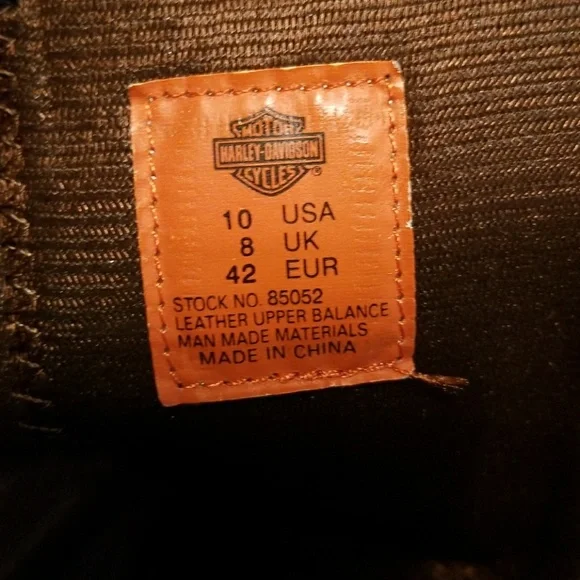 NEW.  Harley Davidson Boots. - Picture 6 of 8